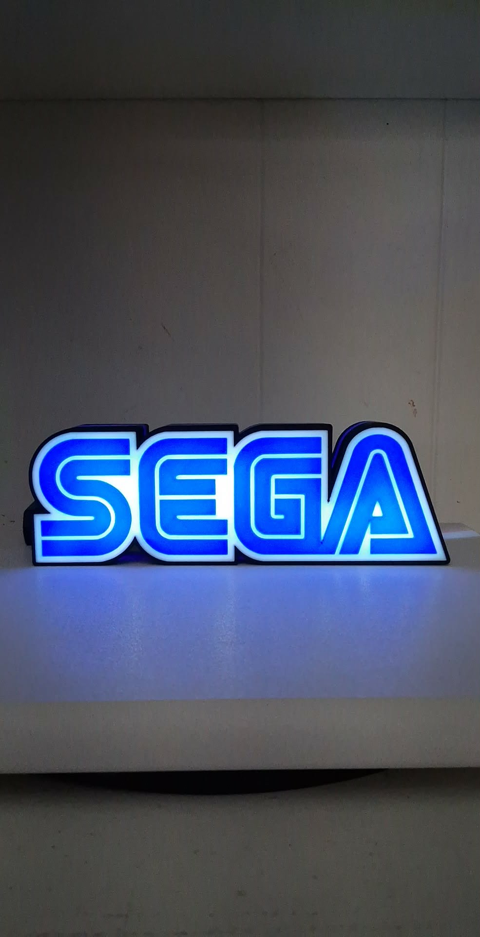 Sega LED light box – custom 3D printed – Lit Layer Creations